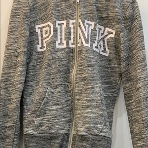 Pink Zip Up Hoodie